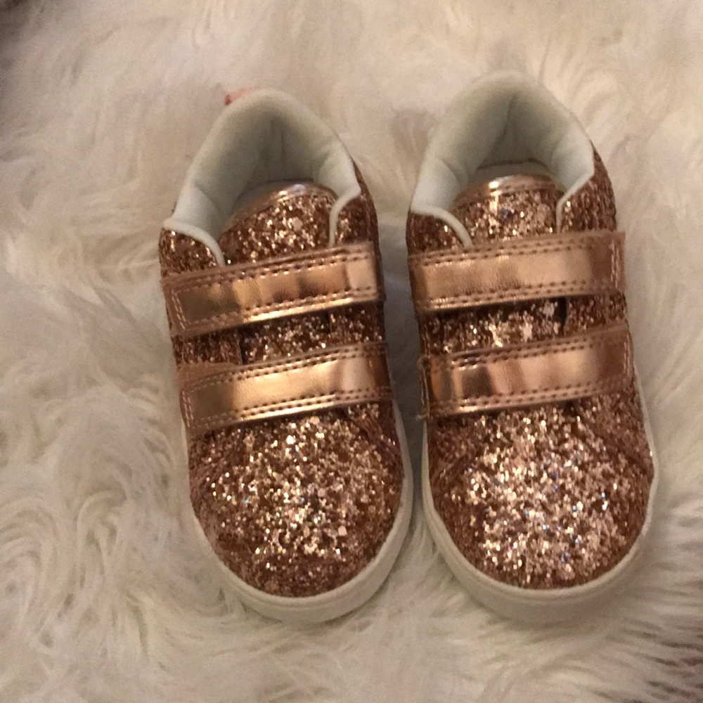 Carters Glitter Velcro shoes